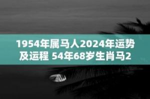 2024属马人十二个月运势如何 2024属马人的全年运气