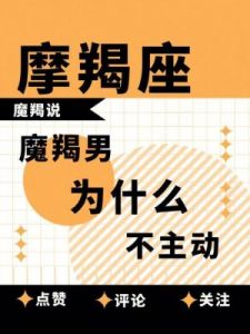 你爱摩羯座吗？想知道如何追求他们吗？看完这篇文章，你将收获满满！