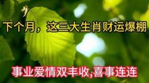 10月16日起，钱财丰收喜事集中的四大生肖，吉星高照爱情甜蜜，生活将会富足。