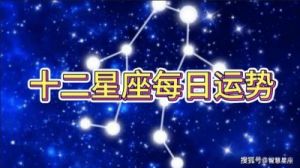 每日十二星座运程：2024年10月23日