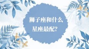 狮子座最合拍的星座搭配大揭秘：甜蜜配对详解