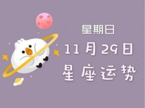 11月19日｜十二星座爱情运势日报