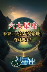 四个星座未来三天的爱情和职场大起大落