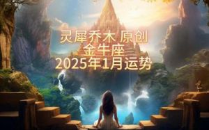 金牛座2025年1月工作运势：星座女神的职场展望