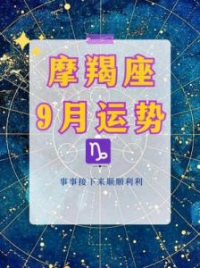 星座女神摩羯座2025年1月工作运势