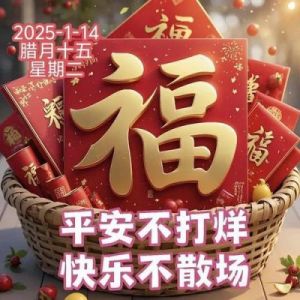 2025年1月14日 十二生肖 今日运程