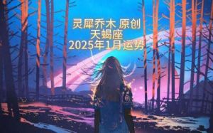 天蝎座2025年1月感情运势详解