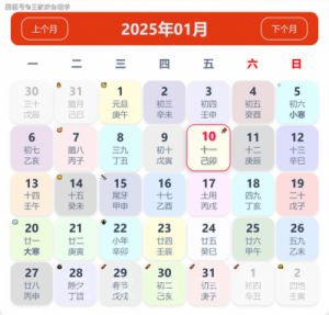 2025年1月10日的生肖运势