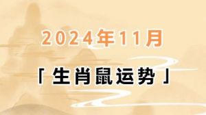 生肖鼠的2024年11月30日星期六（农历十月三十）运势来了！