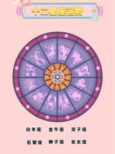 元旦时的12星座运势指南及注意事项（上）