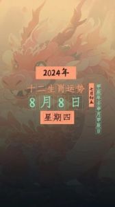 2025年1月3日生肖运程