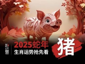 生肖猪：迎来最大福报，2025年将结识3位终身贵人，注定事业亨通