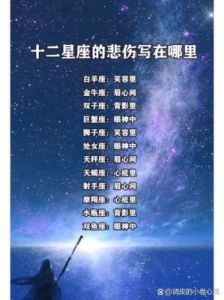 那些外表孤独，内心充满戏剧的星座