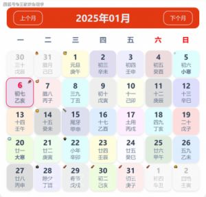 2025年2月3日万灵吉历运势提前看