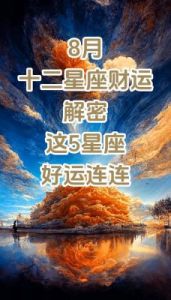 迎接幸福人生的三个星座：财运大爆发，好运连连！