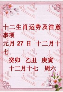 2025年2月7日，十二生肖运势全面揭晓！