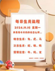 2024年11月30日十二生肖运势解析：今日财运深度分析