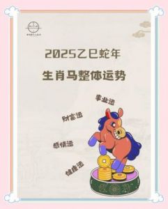 2025年生肖马运势：事业腾飞，财运亨通！