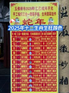 贾师傅小运播报：2025年2月21日正月廿四生肖运势解析