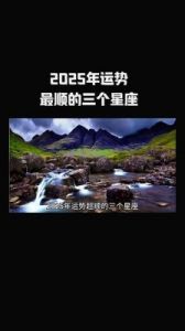 2025年十二星座的幸运与机遇解析